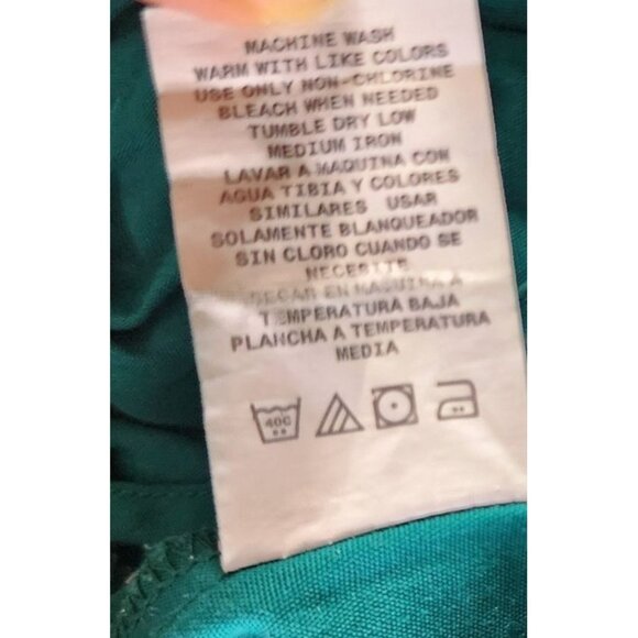 Green Cherokee XS Scrub Pants | Polyester Cotton Drawstring Medical Uniform - Picture 5 of 10